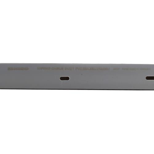 33 MM x 33 MM x 1700 MM / NISO Kabel Dak Ducting Trunking Protector Abu-Abu Batang