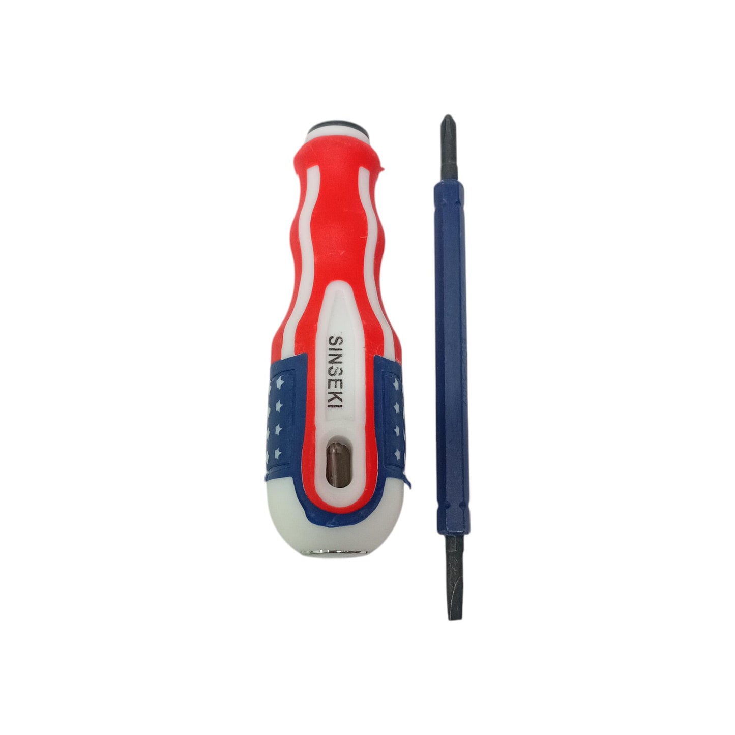 8 IN / SINSEKI NS01 Obeng Tespen AC Listrik Lampu Cahaya Plus Minus