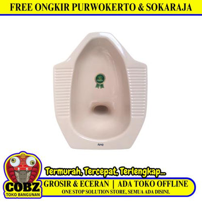 50 CM x 42 CM x 25 CM / DUTY Kloset Jongkok Toilet Beige Keramik