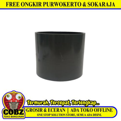 4 IN / RUCIKA D-DS Sok Shock Socket Sambungan Fitting Pipa PVC