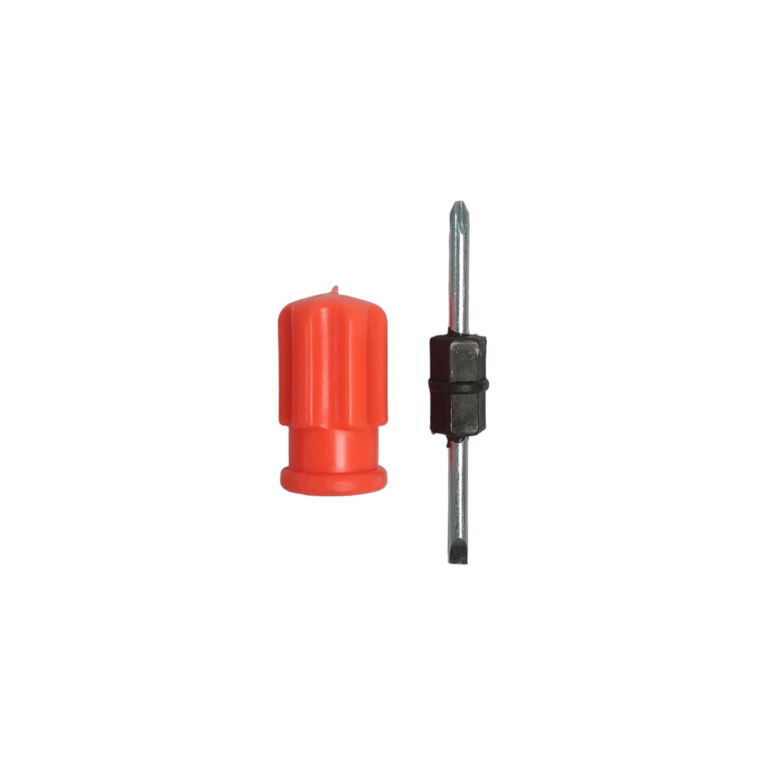 2 IN / COBZ Obeng Screwdriver Two Way Bolak Balik Plus Minus Mini Gagang Fiber