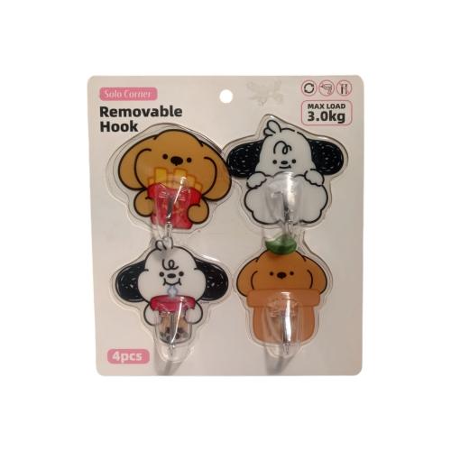 SOLO CORNER Kapstok Cantel Gantungan Baju Dinding Mini Bahan Set