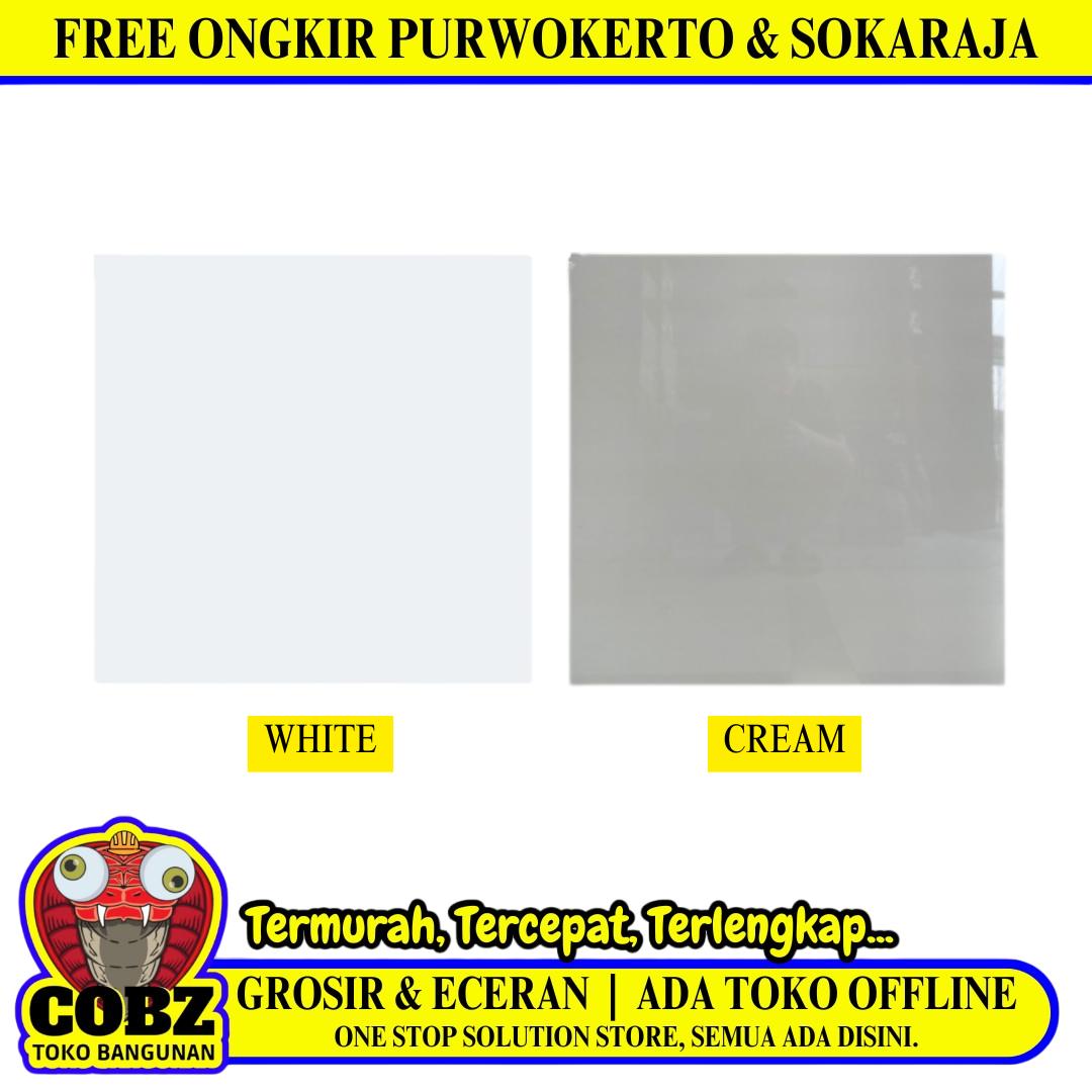 60 CM x 60 CM / ARNA NUSANTARA Granit Lantai Rumah Glossy Dus