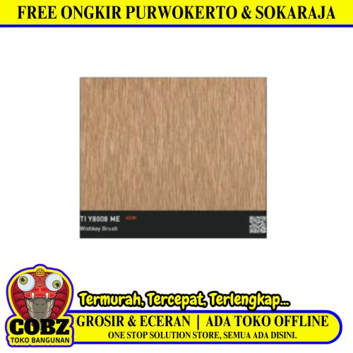 122 CM x 244 CM / TACO ULTIMATE METALLICS 8008 - ME HPL Lembar