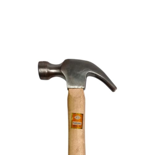 12 OZ / FUKUNG Palu Martil Kambing Tanduk Congkel Paku Gagang Kayu