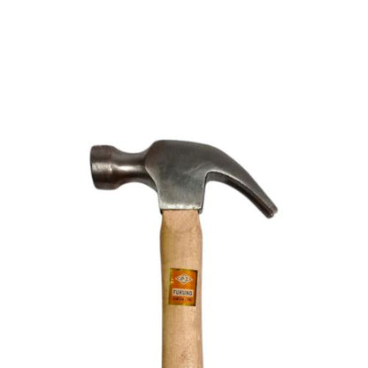 12 OZ / FUKUNG Palu Martil Kambing Tanduk Congkel Paku Gagang Kayu