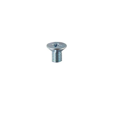 M 8 x 10 MM / TM Baut JF Kepala Rata Plus Putih Biji