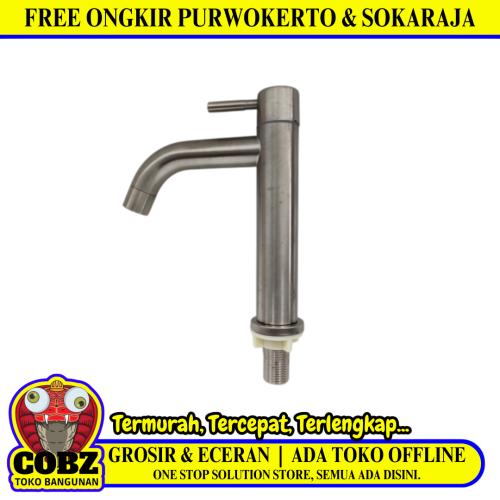 1/2 IN / NM SUS - 304 Kran Air Sink Wastafel Bak Cuci Piring Stainless