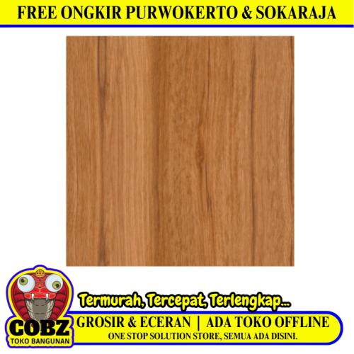 50 CM x 50 CM / UNO GENOVA Keramik Lantai Teras Garasi Matte Brown Dus