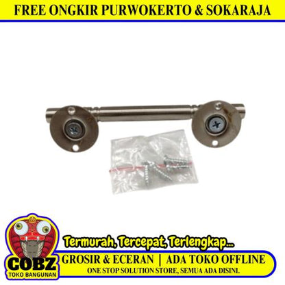 12 CM / VIERA Tarikan Pintu Pegangan Lemari Laci Jendela Stainless