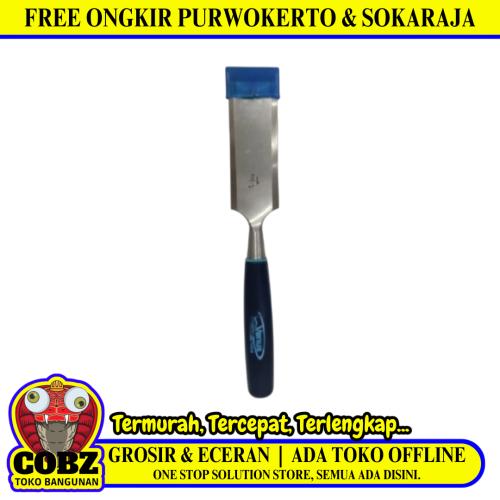 1 1/2 IN / VENUS Tatah Alat Pahat Ukir Bobok Kayu Gagang Karet