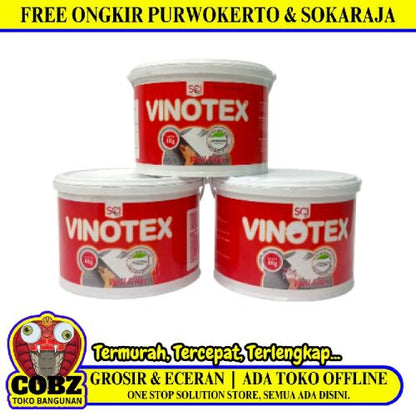4 KG / VINOTEX Plamir Cat Dasar Tembok Beton Plafon Water Based Paint Galon