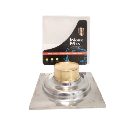 4 IN / WORKMAN Saringan Got Leher Panjang Floor Drain Stainless Pcs