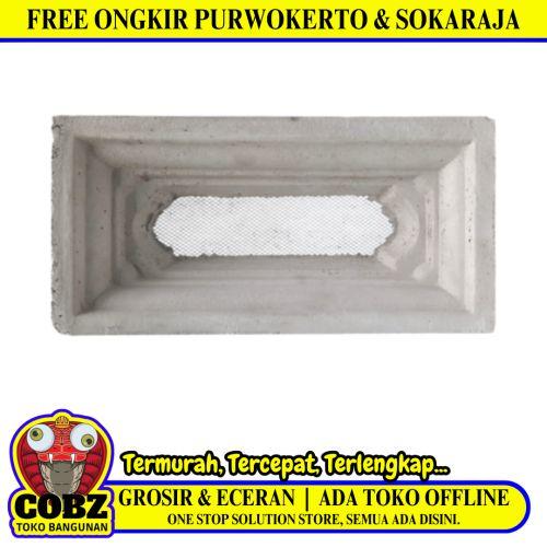 15 CM x 30 CM / BL STR Rooster Strimin Jalusi Semen Abu 2 Sisi Biji