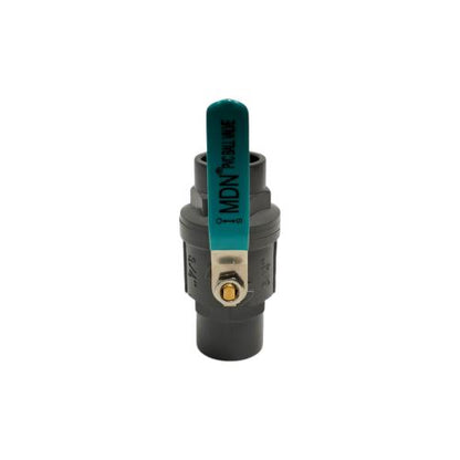 3/4 IN / MDN Stop Kran Polos Ball Valve Engkol Plastik PVC