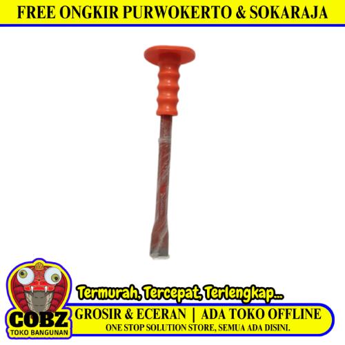 12 IN / MONOCHROME Betel Topi Alat Pahat Bobok Batu Beton Tembok Pcs