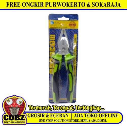 8 IN / JOZU Tang Kombinasi Kawat Kabel Combination Pliers