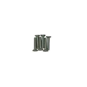 M 3 x 15 MM / TM Baut JF Kepala Rata Plus Putih Biji