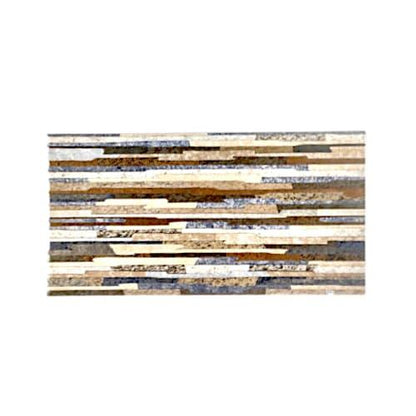 20 CM x 40 CM / PERFECTO BUDAPEST Keramik Dinding Dapur Teras Matte Cream Dus