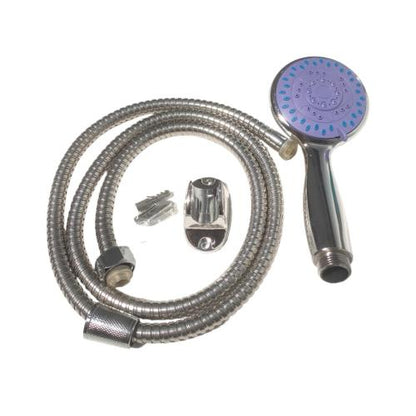 1/2 IN/SANITARYWARE Kran Shower Panas Dingin  Stainless+Selang+Shower