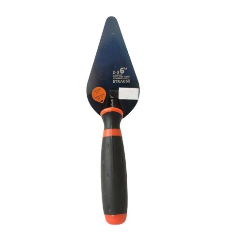 6 IN / STRAUSS Cetok Sendok Semen Acian Trowel Lancip Gagang Fiber