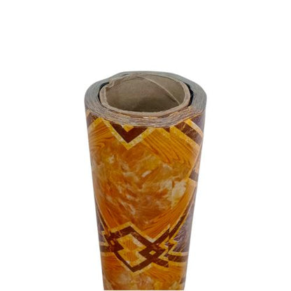 120 CM x 15 M / NANYA CMX 001 001 Karpet Perlak Lantai Meja Vinyl PVC Brown Roll