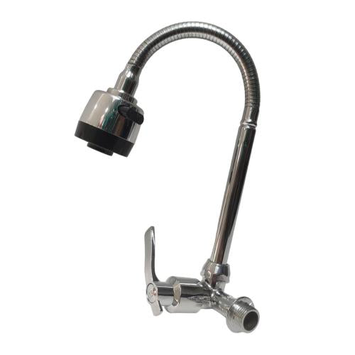 1/2 IN / SCLS Kran Angsa Fleksibel Sink BCP Tembok Stainless