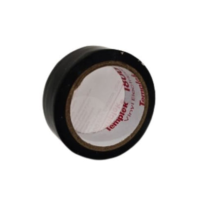 3/4 IN / TEMPLEK Isolasi Kabel Listrik Tahan Panas Electrical Tape Hitam