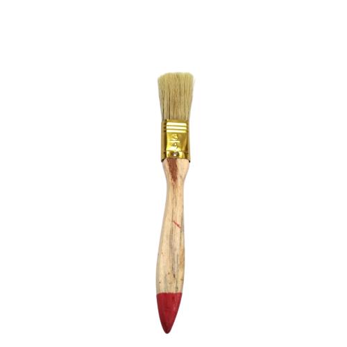 3/4 IN / WANLY Kuas Cat Tembok Kayu Besi Air Acrylic Paint Brush