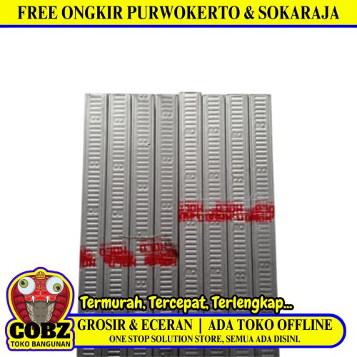 0.3 MM x 2 CM x 4 CM / BOSS Hollow Gypsum Plafon Partisi Baja Ringan Batang