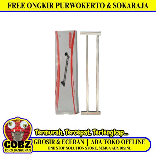 NM Tempat Handuk Pakaian Tempel Dinding Besar Stainless Set