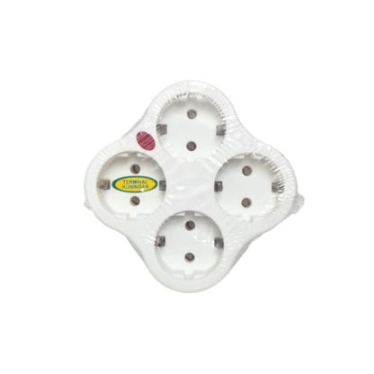 4 LUBANG / MATSUI MT-314L Steker Stop Kontak Colokan Serbaguna 4 in 1