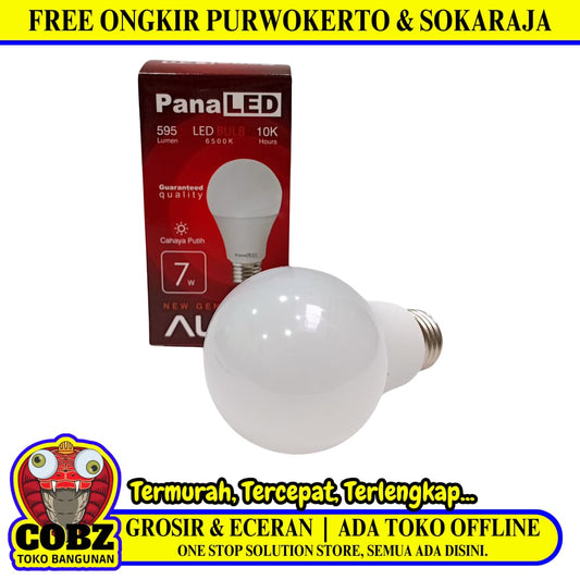 7 WATT / PANALED ALTIS LED Lampu Bohlam Bulb Moto Putih