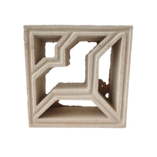 20 CM X 20 CM / NM 19 Rooster Lubang Angin Pasir Putih Jumlah Sisi Biji