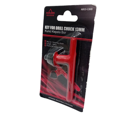 13 MM / YUKIDO Kunci Kepala Mesin Bor Hanging Drill Chuck Key Merah