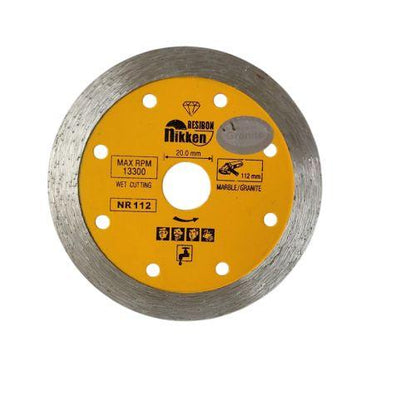 4 IN / NIKKEN NR 112 Wet Mata Gerinda Potong Keramik Diamond Cutting Wheel