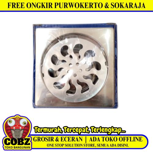 4 IN / FIORENTINO Saringan Got Leher Pendek Floor Drain Stainless