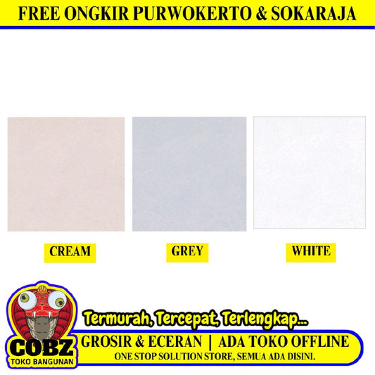 60 CM x 60 CM / PLATINUM SYDNEY Keramik Lantai Rumah Glossy Dus