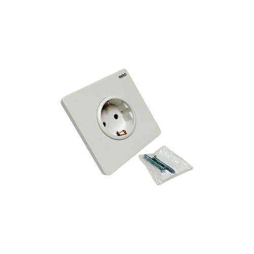 1 LUBANG / NERO X2 Stop Kontak Tanam IB Inbow + Pengaman Warna