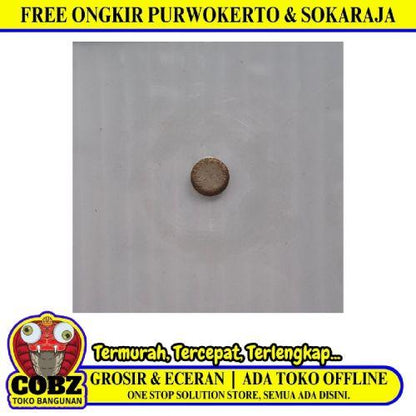 6 MM x 1.22 M x 6M /SOLARFLAT Atap Polykarbonat Solid Plain Clear Roll