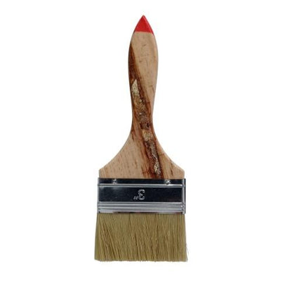 3 IN / WANLY Kuas Cat Tembok Kayu Besi Air Acrylic Paint Brush