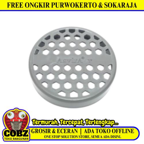 3 IN / ASVIRA Dop Biopori Tutup Pipa Saringan Walet Bolong PVC