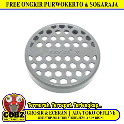 3 IN / ASVIRA Dop Biopori Tutup Pipa Saringan Walet Bolong PVC