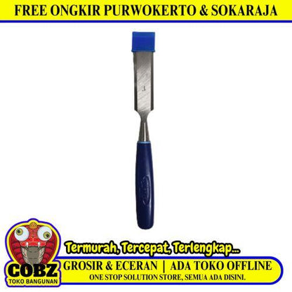 1 IN / VENUS Tatah Alat Pahat Ukir Bobok Kayu Gagang Fiber