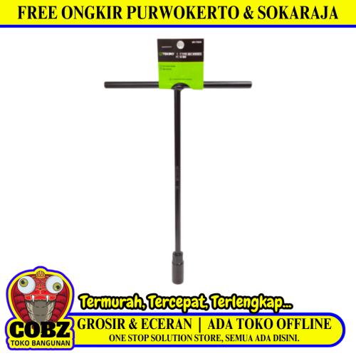 14 MM / TEKIRO Kunci Sok Shock Socket T Type Wrench Hitam