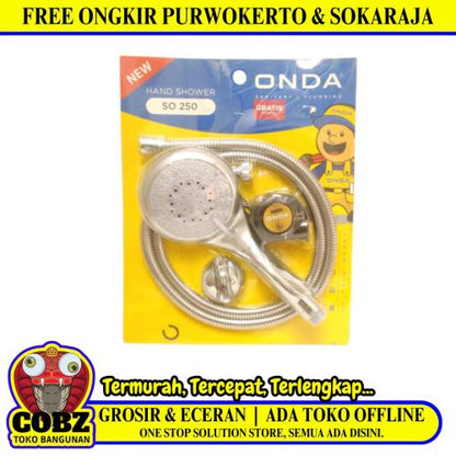 ONDA SO 250 Hand Shower Tangan Kamar Mandi Per Set