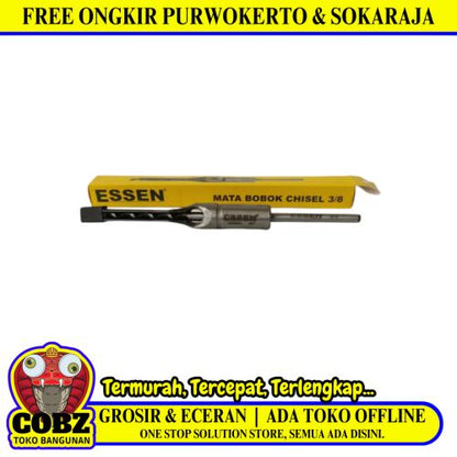 3/8 IN / ESSEN Mata Bor Bobok Pahat Kayu Chisel Drill Bit