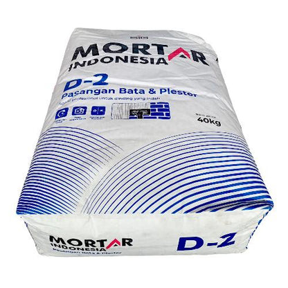 40 KG / MORTAR INDONESIA D-2 Semen Instant Pasangan Bata & Plester Sak