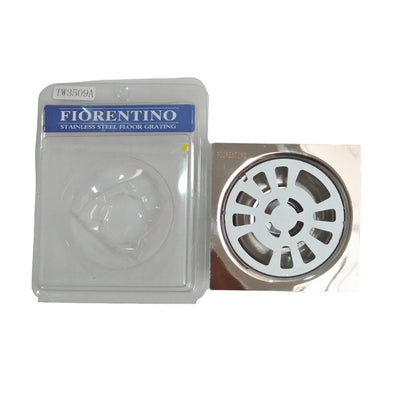 4 IN / FIORENTINO TW3509A Saringan Got Leher Pendek Floor Drain SS