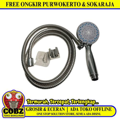 1/2 IN x 150 CM / TM Hand Shower Tangan Kamar Mandi Set